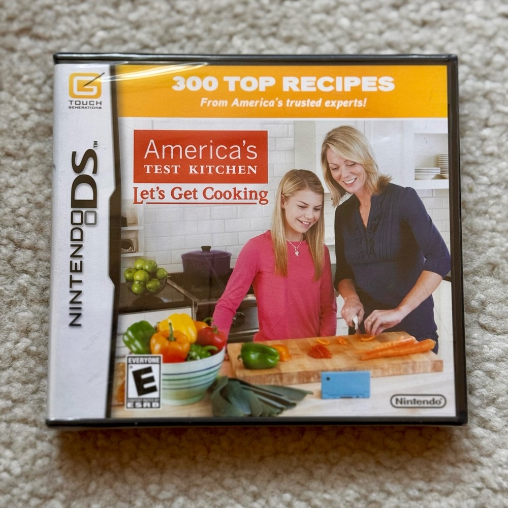 NEW Nintendo DS America's Test Kitchen: Let's Get Cooking SEALED